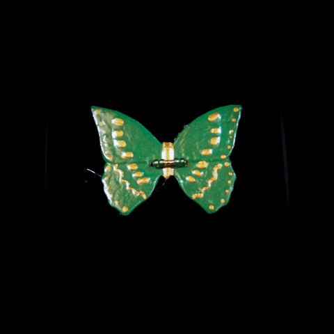 Handmade Leather Butterfly Brooch - 4cm