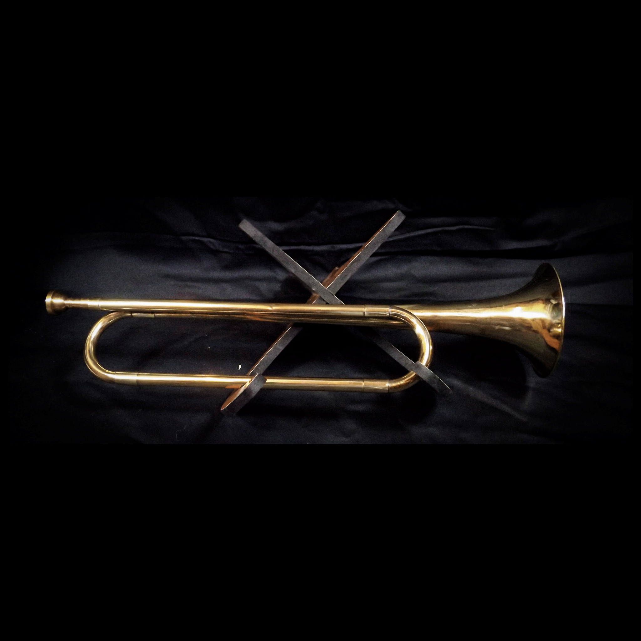 Shiny Brass Bugle - Long