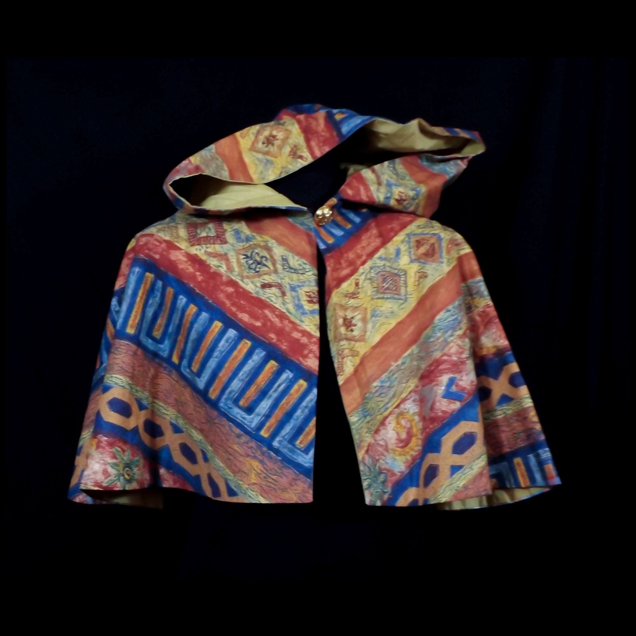 Cotton Multicolour Capelet
