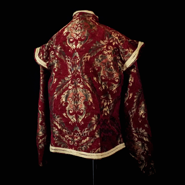 Red and Gold Doublet - Detachable Sleeves