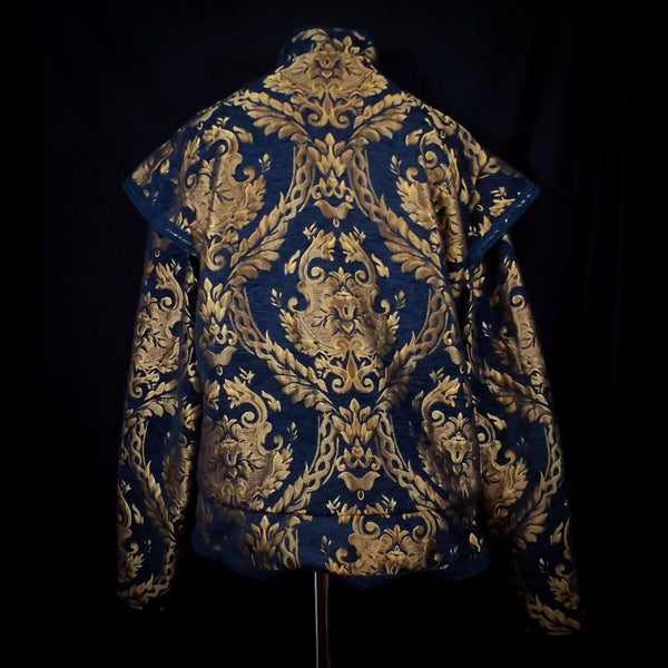 Blue and Gold Doublet - Detachable Sleeves