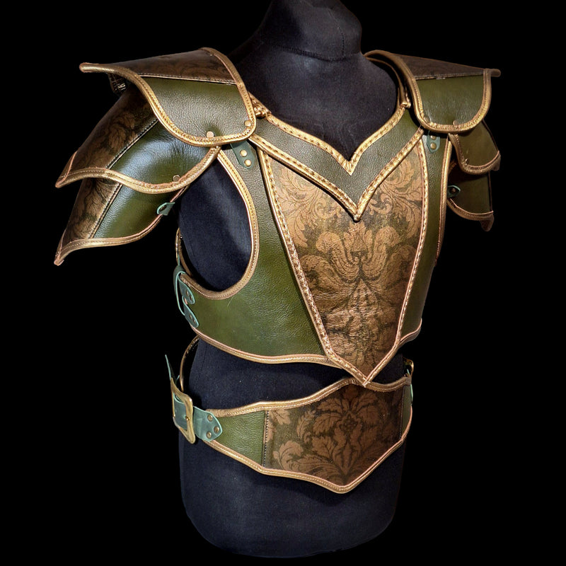 Green Damask Mage Armour