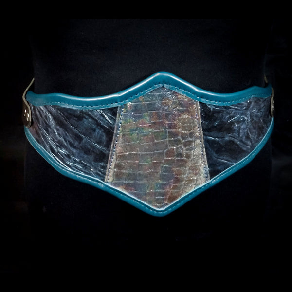 Mage Armour - Full Set Turquoise & Iridescent Dragonscale