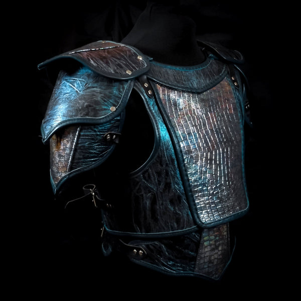 Mage Armour - Full Set Turquoise & Iridescent Dragonscale