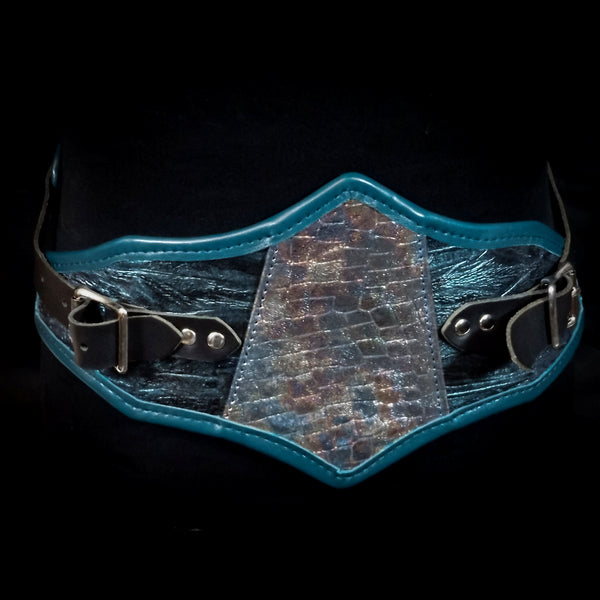 Mage Armour - Full Set Turquoise & Iridescent Dragonscale