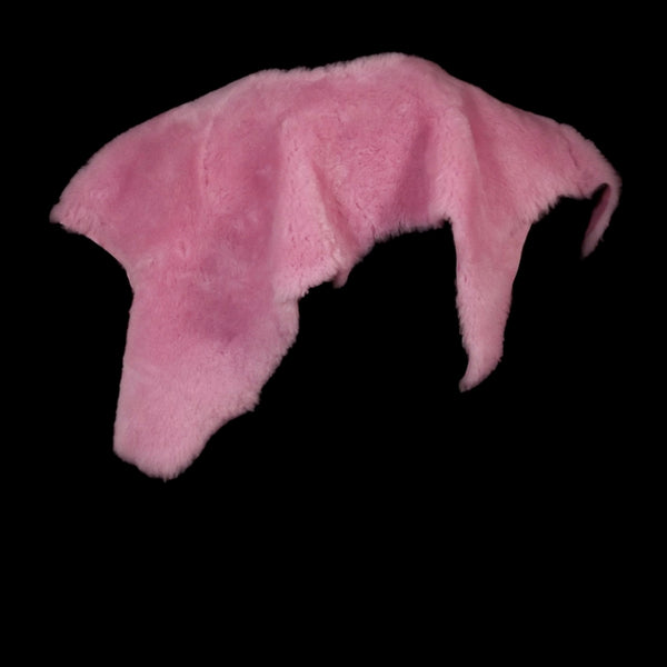 Mini Sheepskin Mantle - Baby Pink