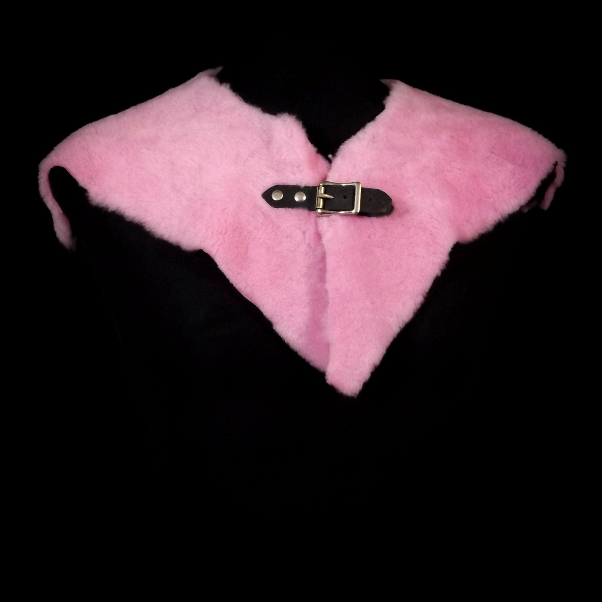 Mini Sheepskin Mantle - Baby Pink