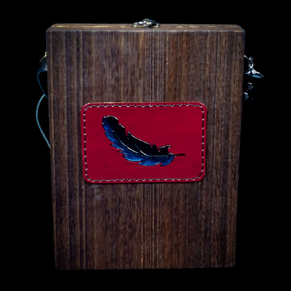 Crow Messenger Box Bag with Notebook and Stationary