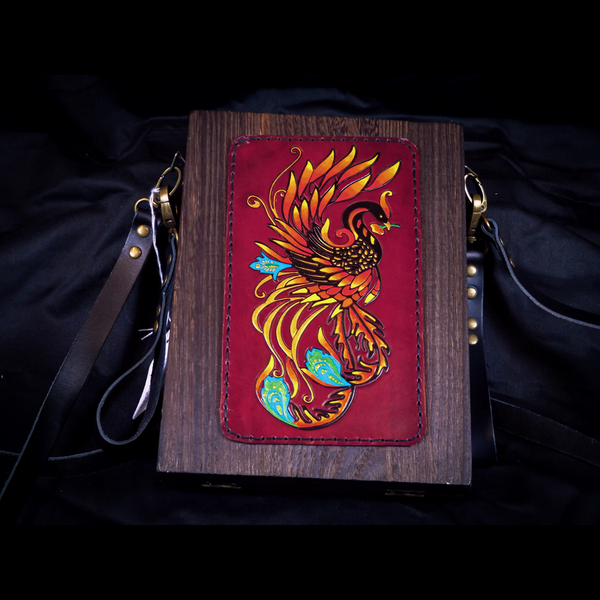 Phoenix Messenger Box Bag with Notebook and Stationary
