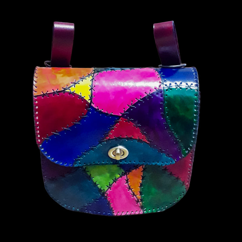 Patchwork Effect Pouch