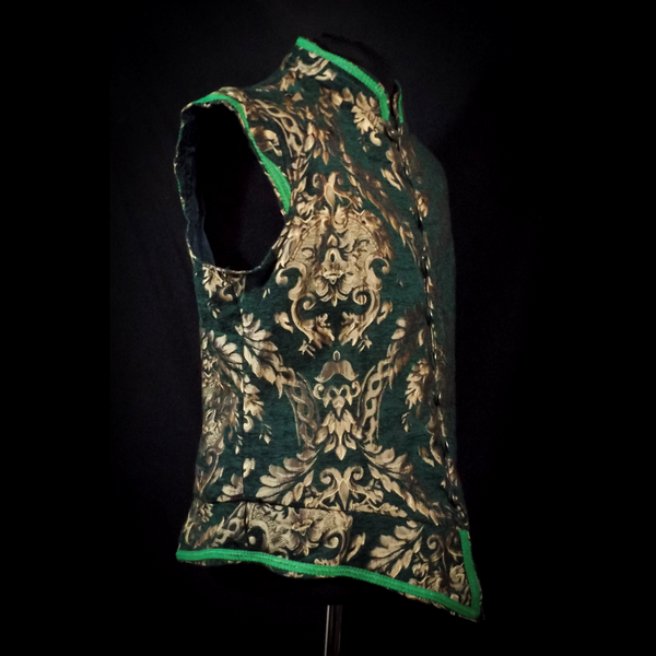 Green and Gold Singlet - Fantasy Vest