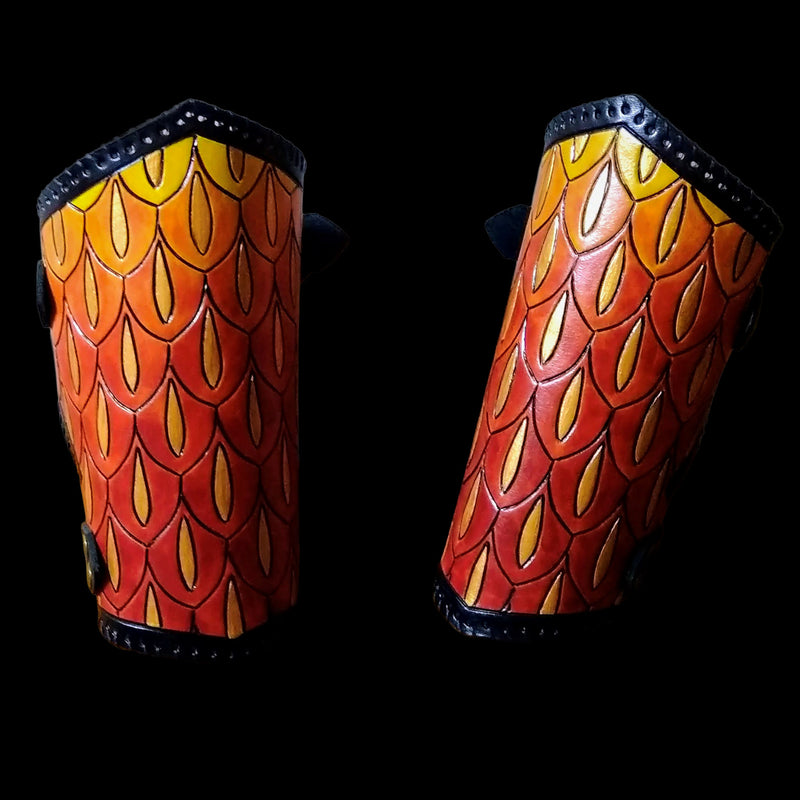 Sunset Dragonscale Bracers